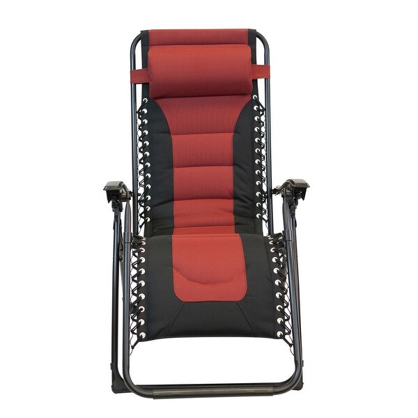SunRay 2pc Padded Zero Gravity Chair Set