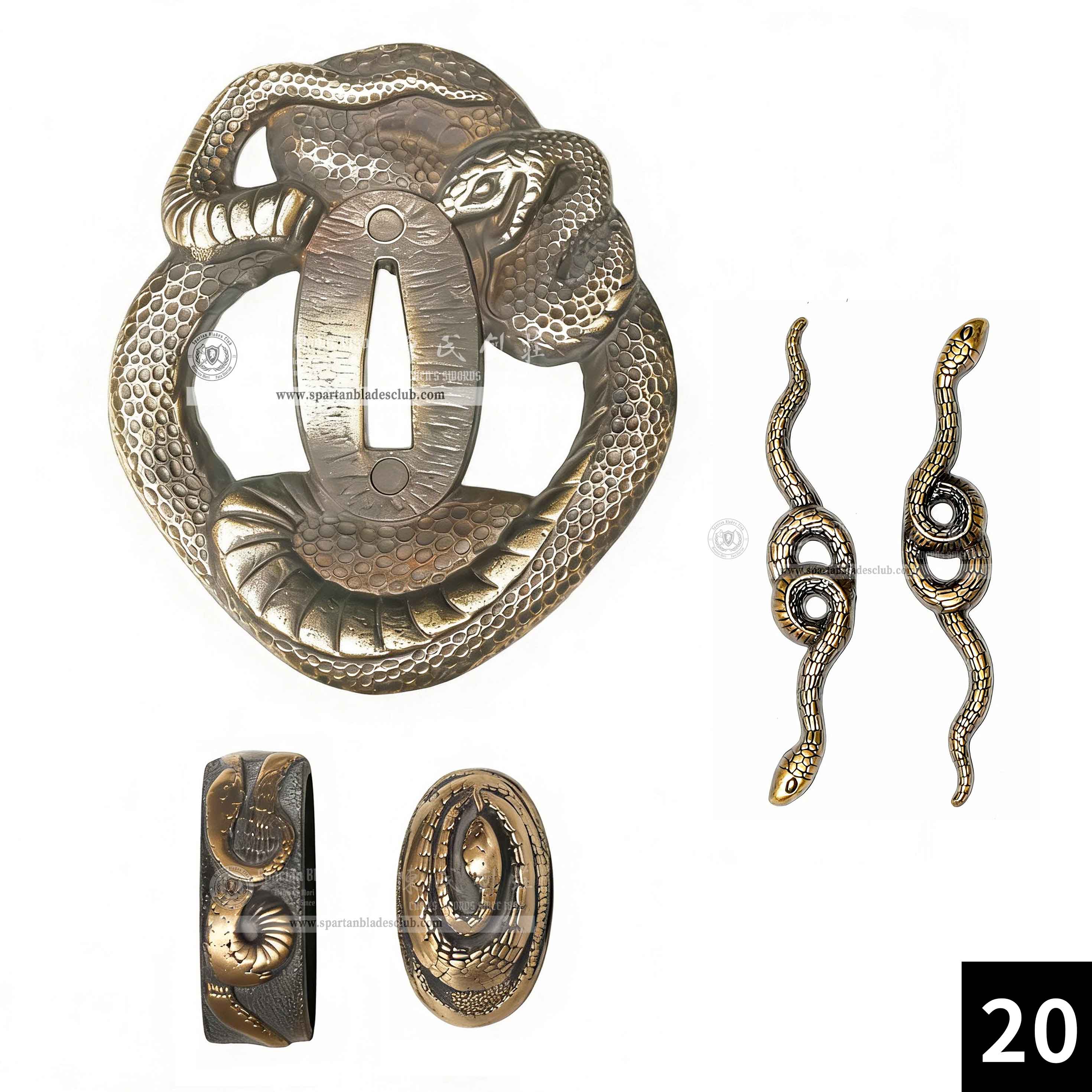 Custom Your Katana | Fintings | Spartan Blades Club | CHEN'S SWORDS 1892 - Spartan Blades Club - 陳氏劍莊1892