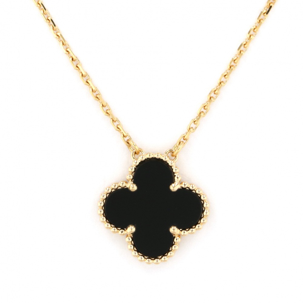 Van Cleef & Arpels Vintage Alhambra Necklace 18K Yellow Gold
