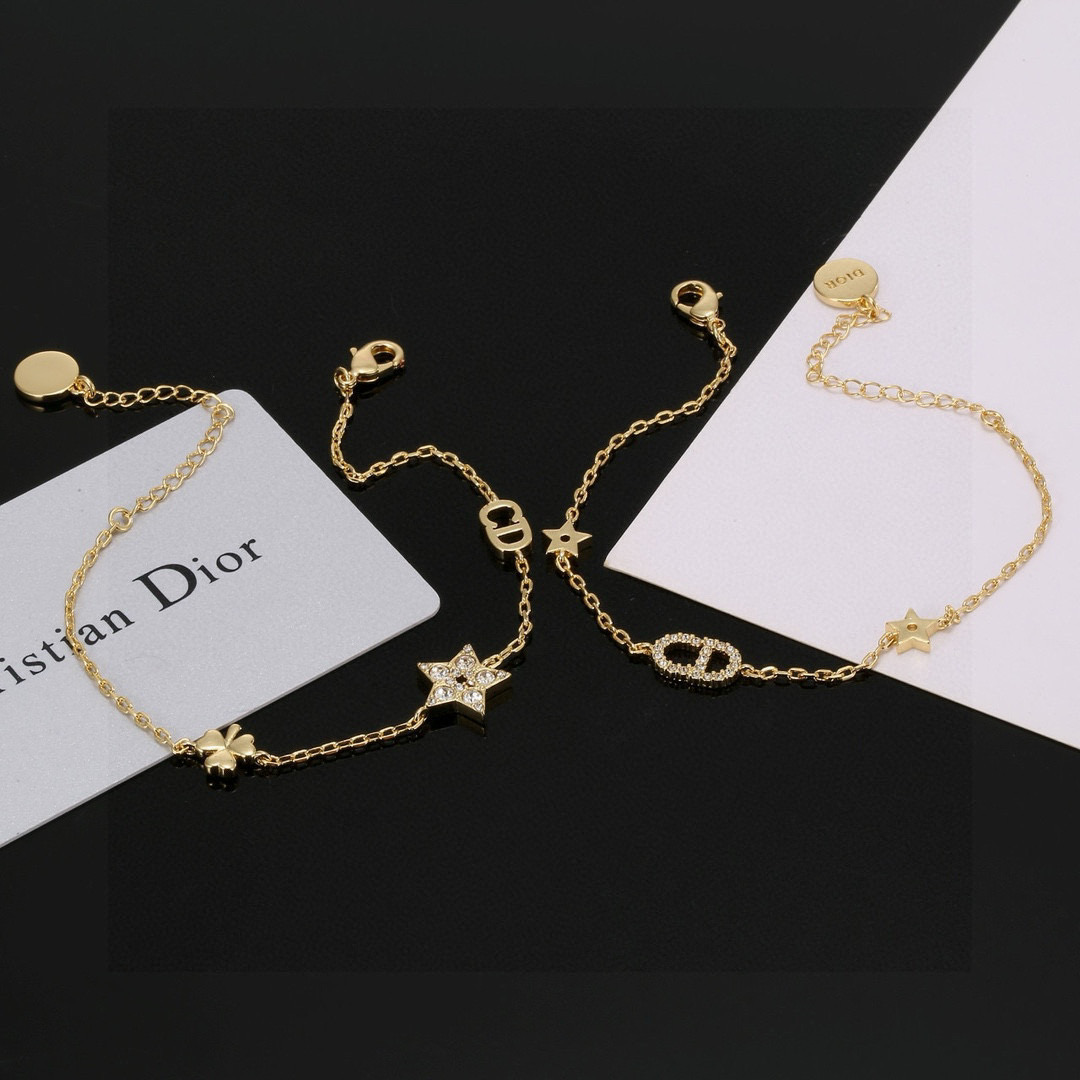 Dior letter bracelets set of two - cnluxepick