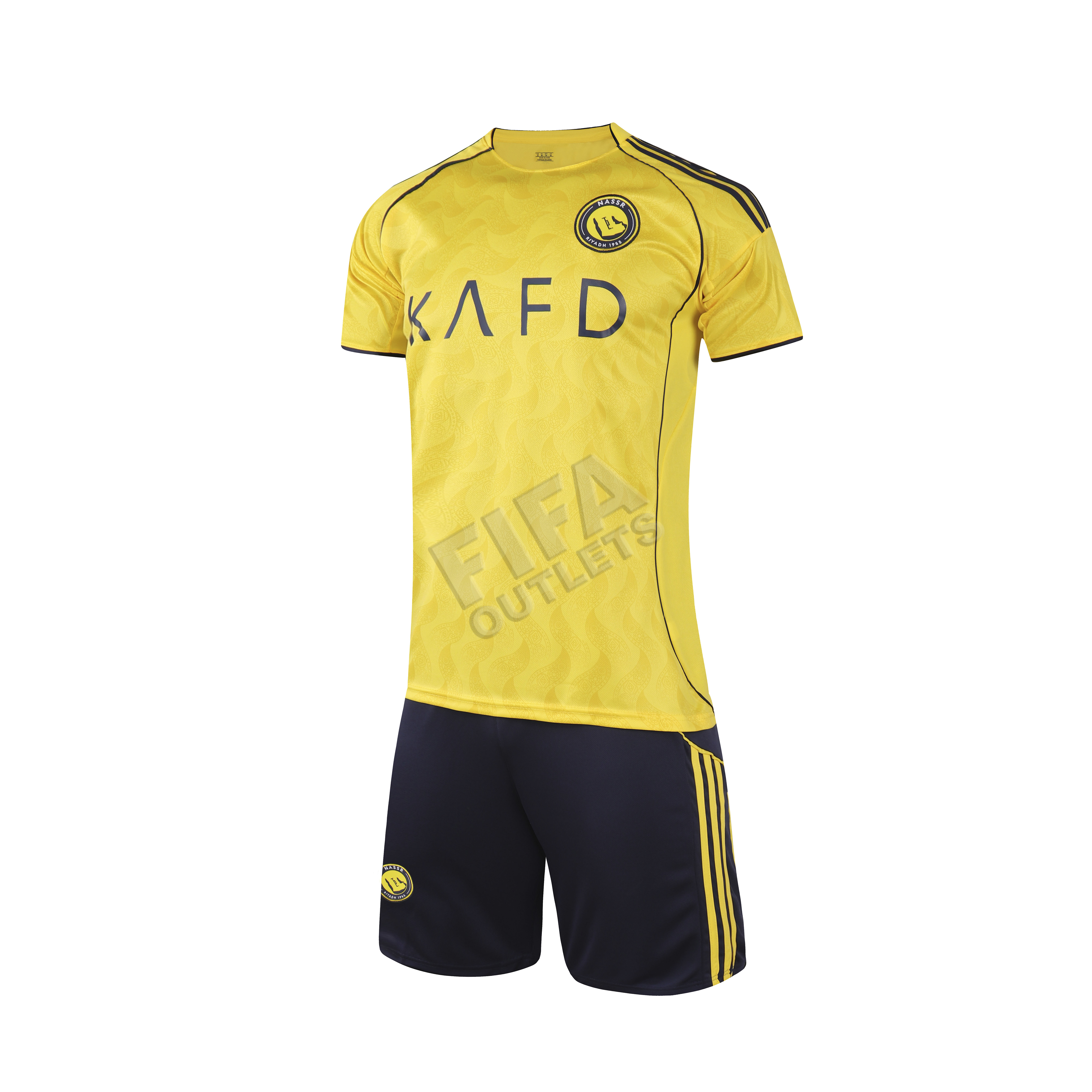 AlNassr FC 25/26 Home Jersey Set