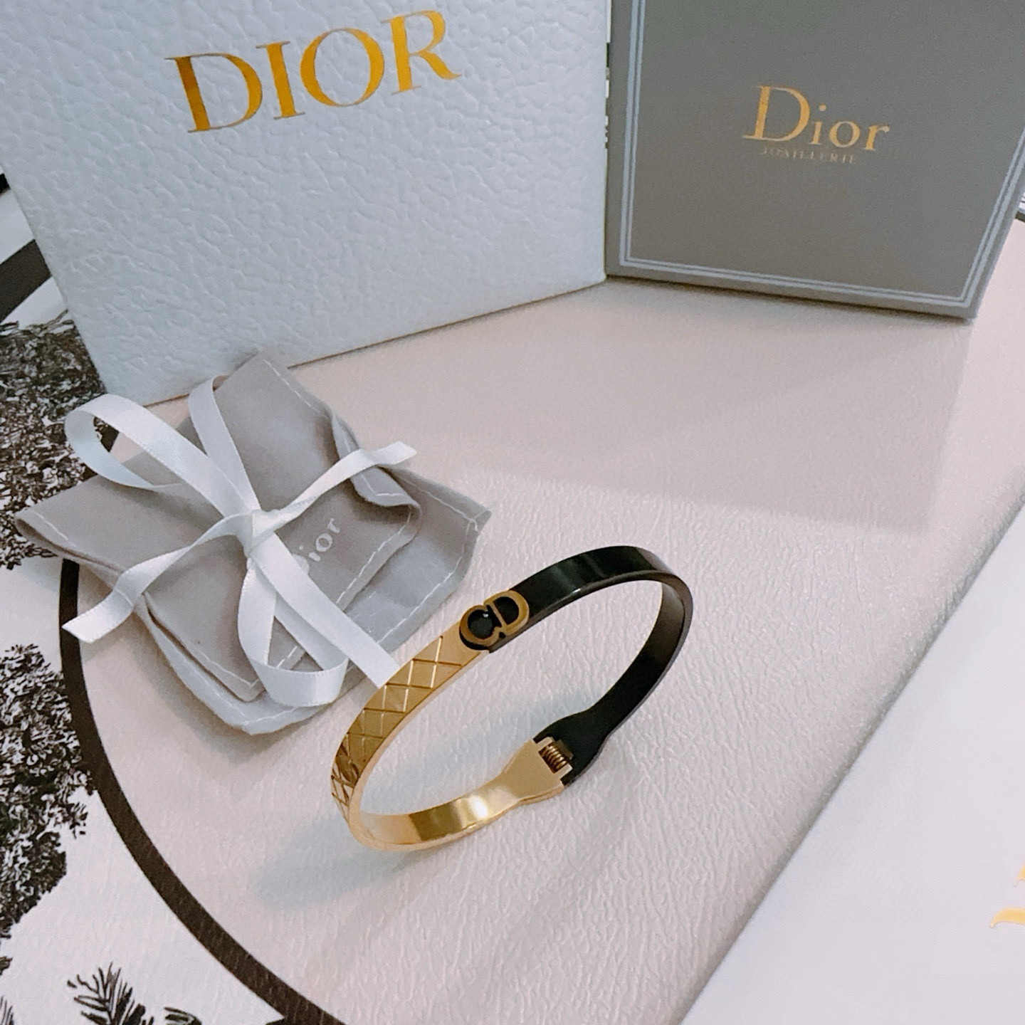 Dior bracelet steel - cnluxepick