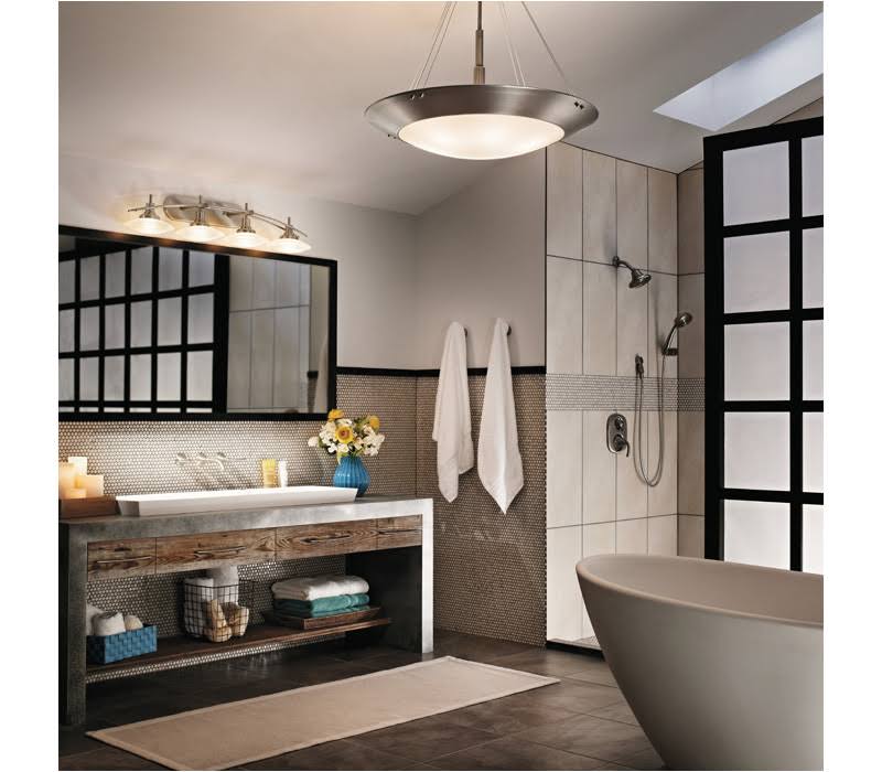 Kichler 6162CH Structures Bath 2-Light Halogen, Chrome