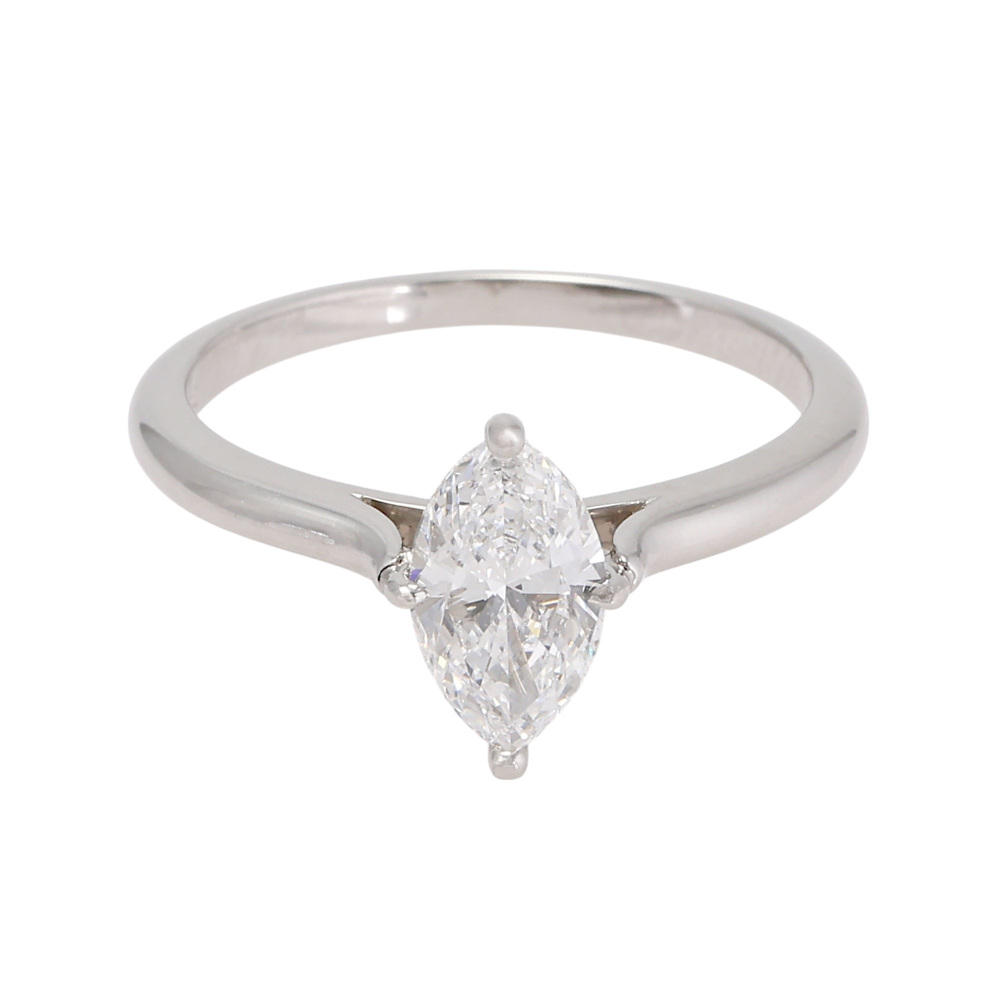 Tiffany & Co. Tiffany PT950 Ring E Platinum Diamond