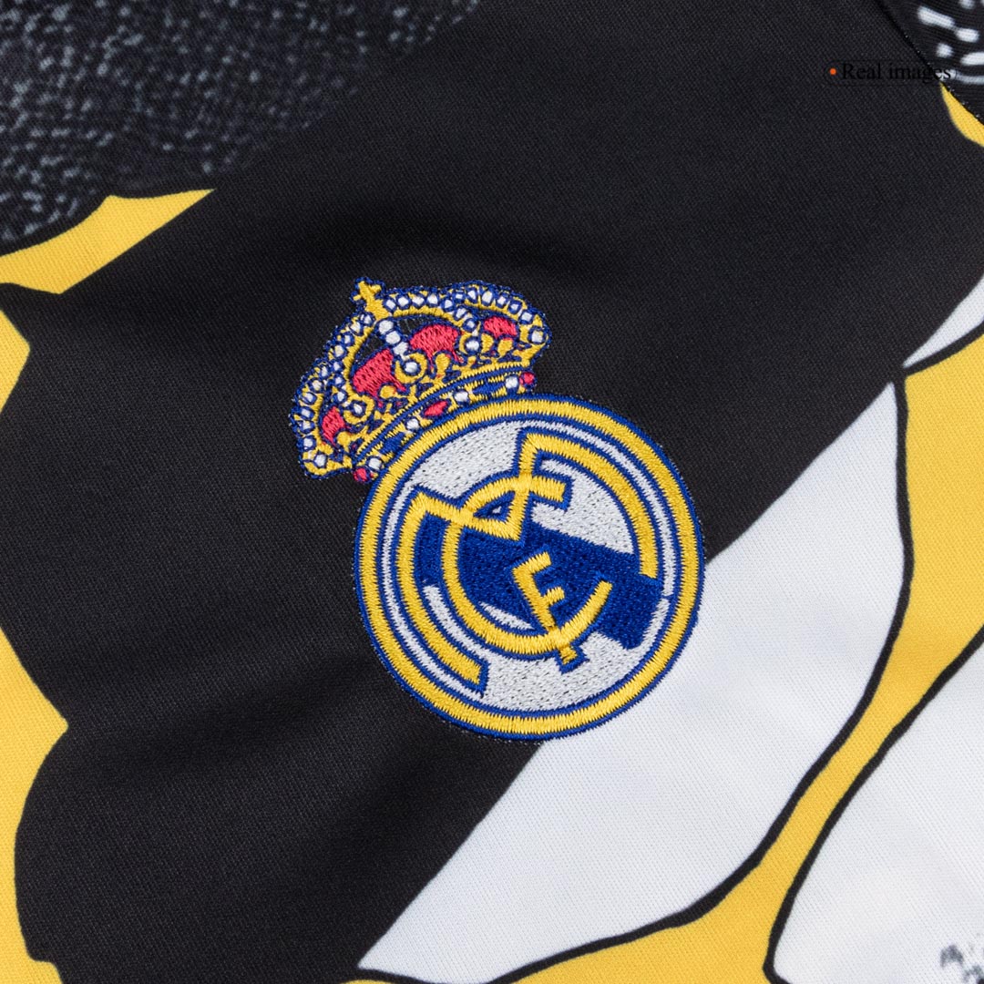 Real Madrid X Marvel Jersey 2025/26 Black&White