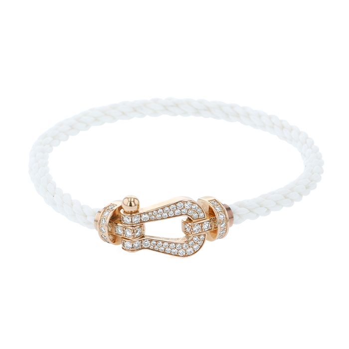 FRED Force 10 Lm Bracelet 18K Rose Gold Diamond