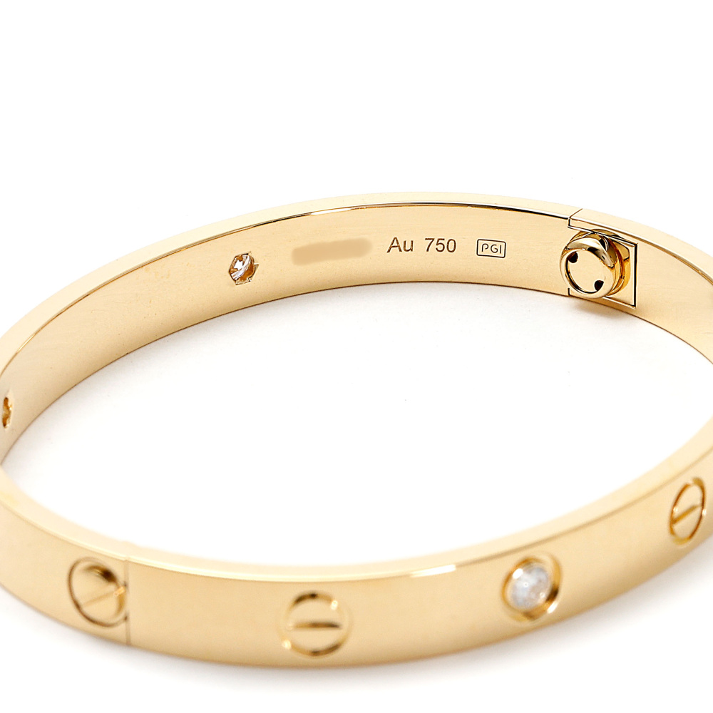 Cartier Love Bracelet 18K Yellow Gold Diamond B6035900