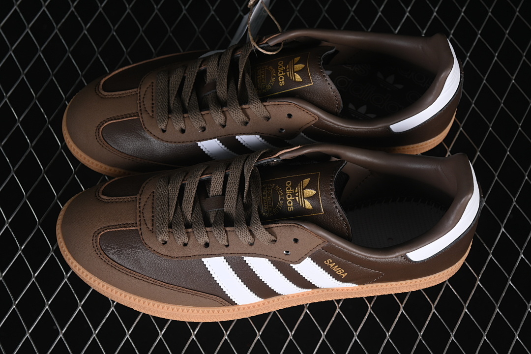 Adidas Samba Og Earth Strata/Footwear White/Gold Metallic IE6522