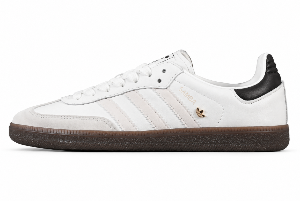 Adidas Samba Og Sneakers Off White/Wonder White/Aurora Coffee IH6628