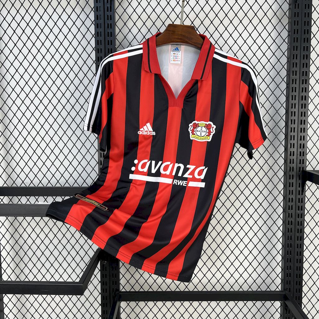 Bayer Leverkusen maillot foot 2000 2001 retro€20.99