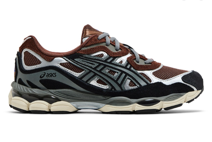ASICS Gel NYC Reddish Brown Steeple Grey 1203A383-200