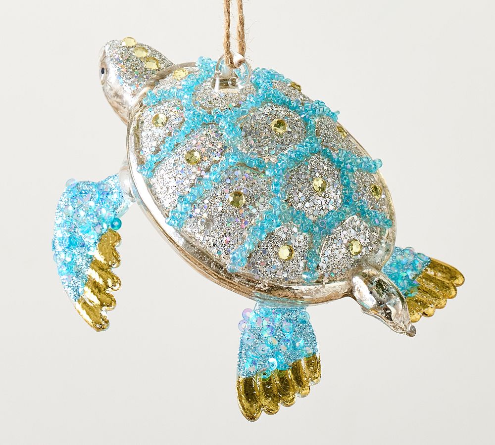 Sparkly Turtle Ornament  sgtnighsdesigns