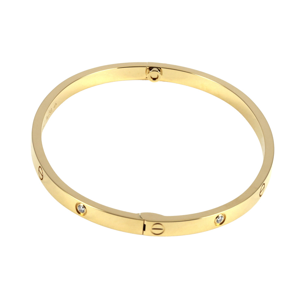 Cartier Love Sm Bracelet 18K Yellow Gold Diamond B6047200