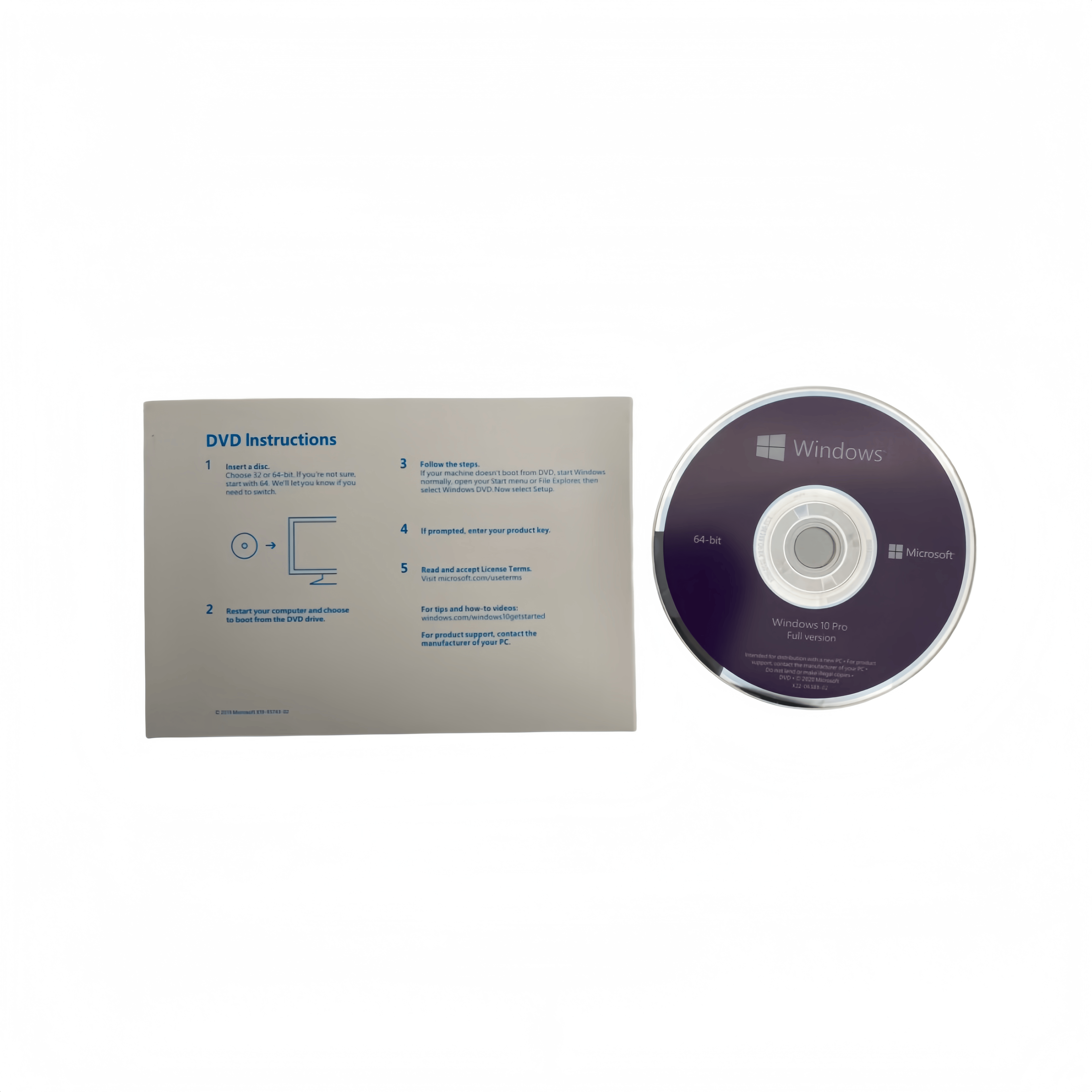 Windows 10 Pro 64bit 1pk DSP OEI DVD