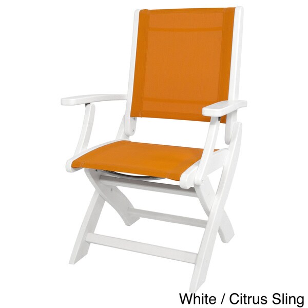 POLYWOOD Coastal Folding Chair