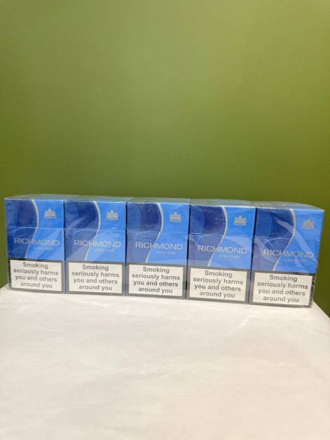 RichMond Blue 20s Cigarettes x 10 Packs /1 Carton