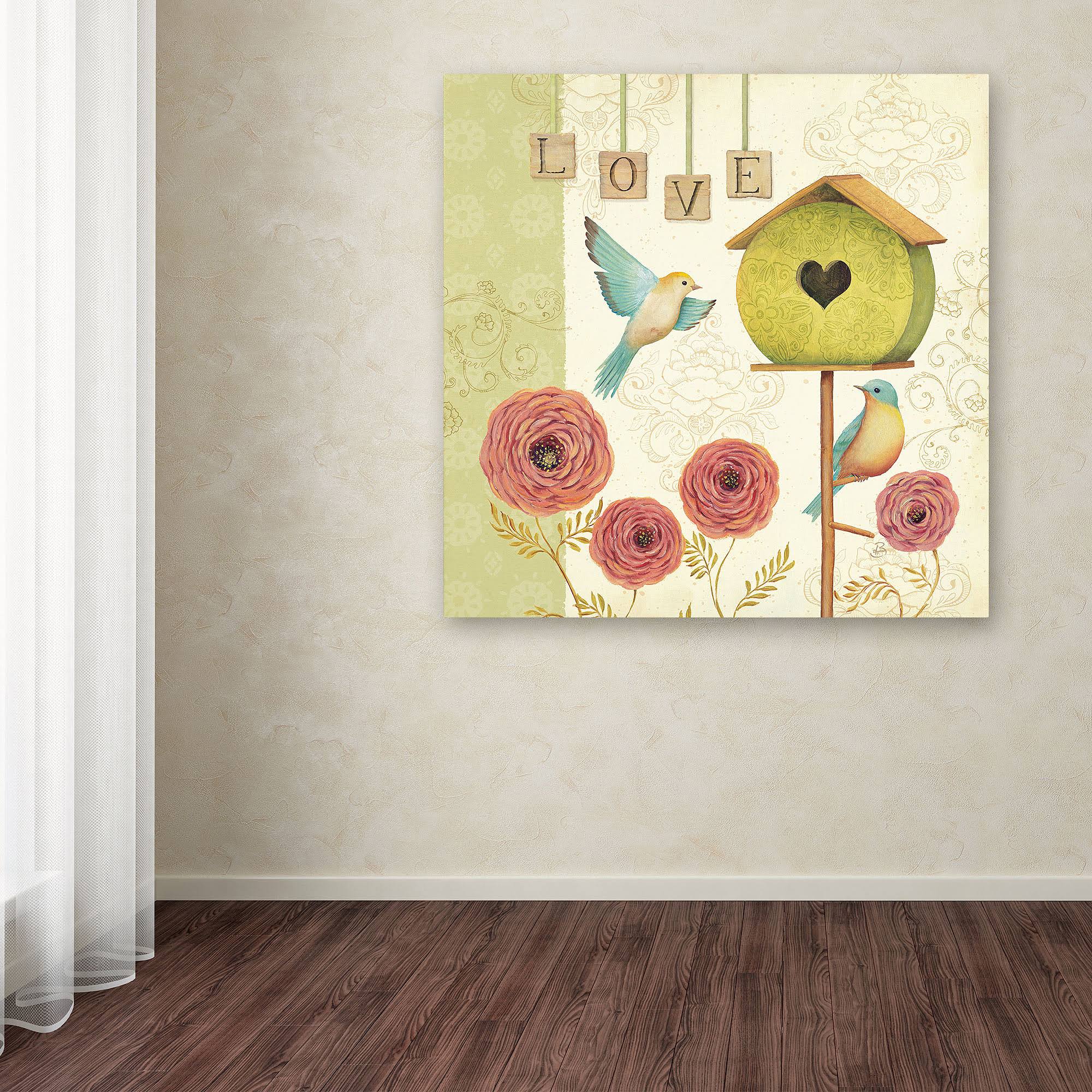 Trademark Global Daphne Brissonnet 'Welcome Home II' Canvas Art