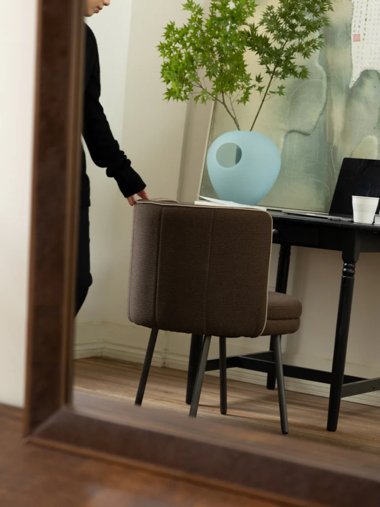 CH076 - Capella Lounge Chair: Italian, Cotton and Linen, Armchair, Sofa Chair
