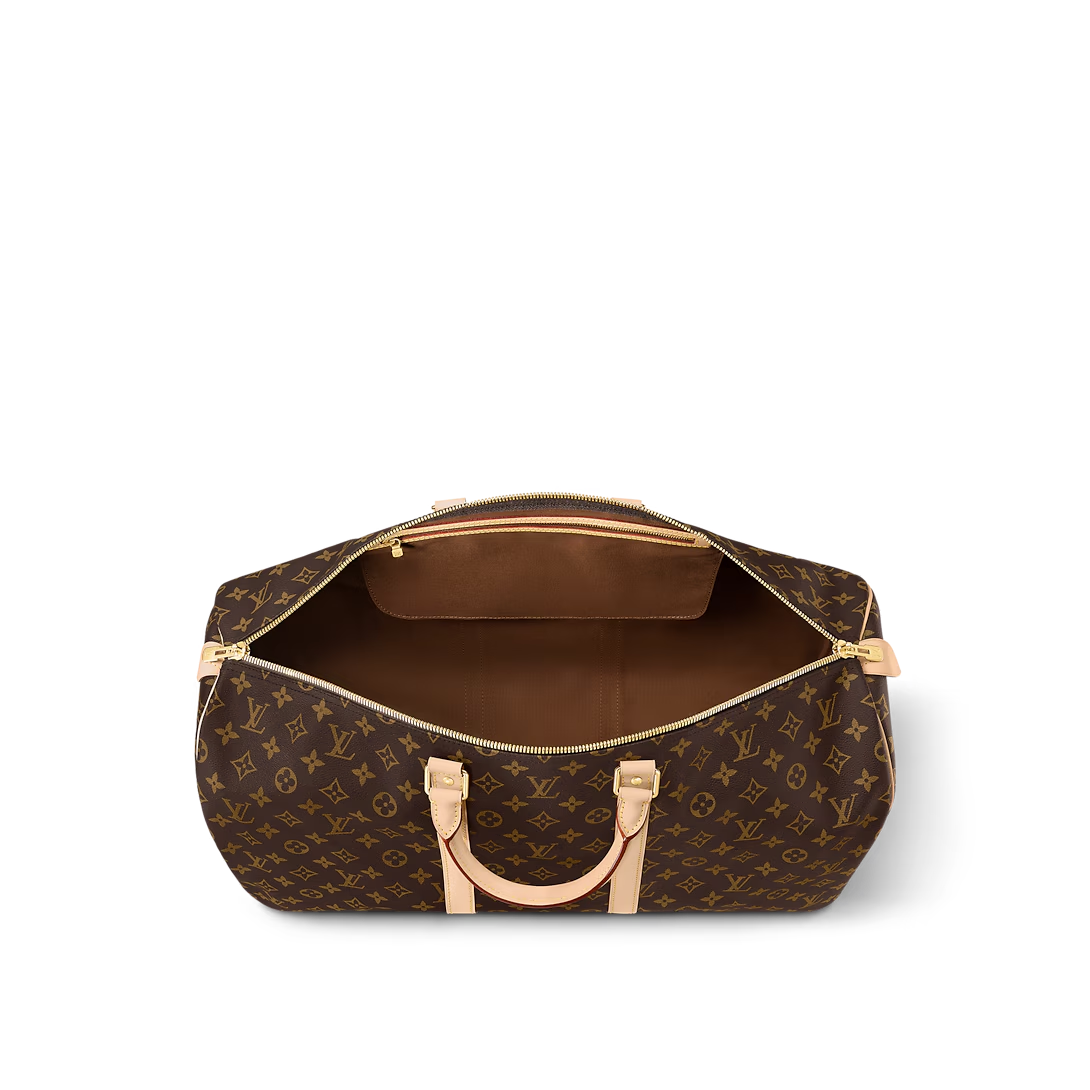 Louis Vuitton Monogram Keepall Bandouliere 55Cm M41424