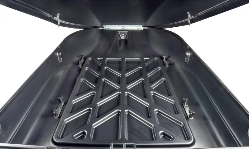 Rooftop Cargo Box – 18-Cubic-Foot Waterproof Carrier, Made in the USA