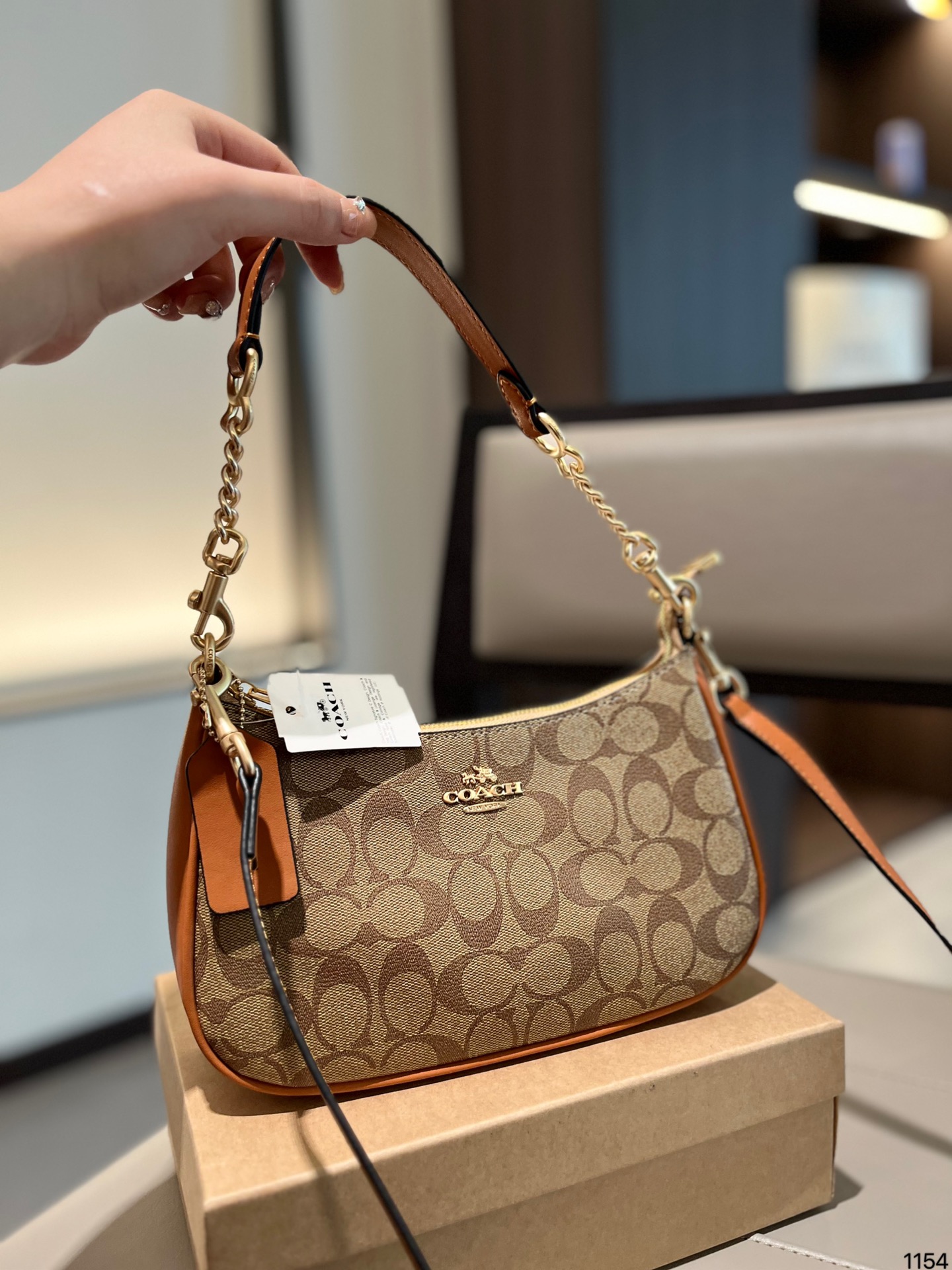 Coach Teri armpit bag - cnluxepick