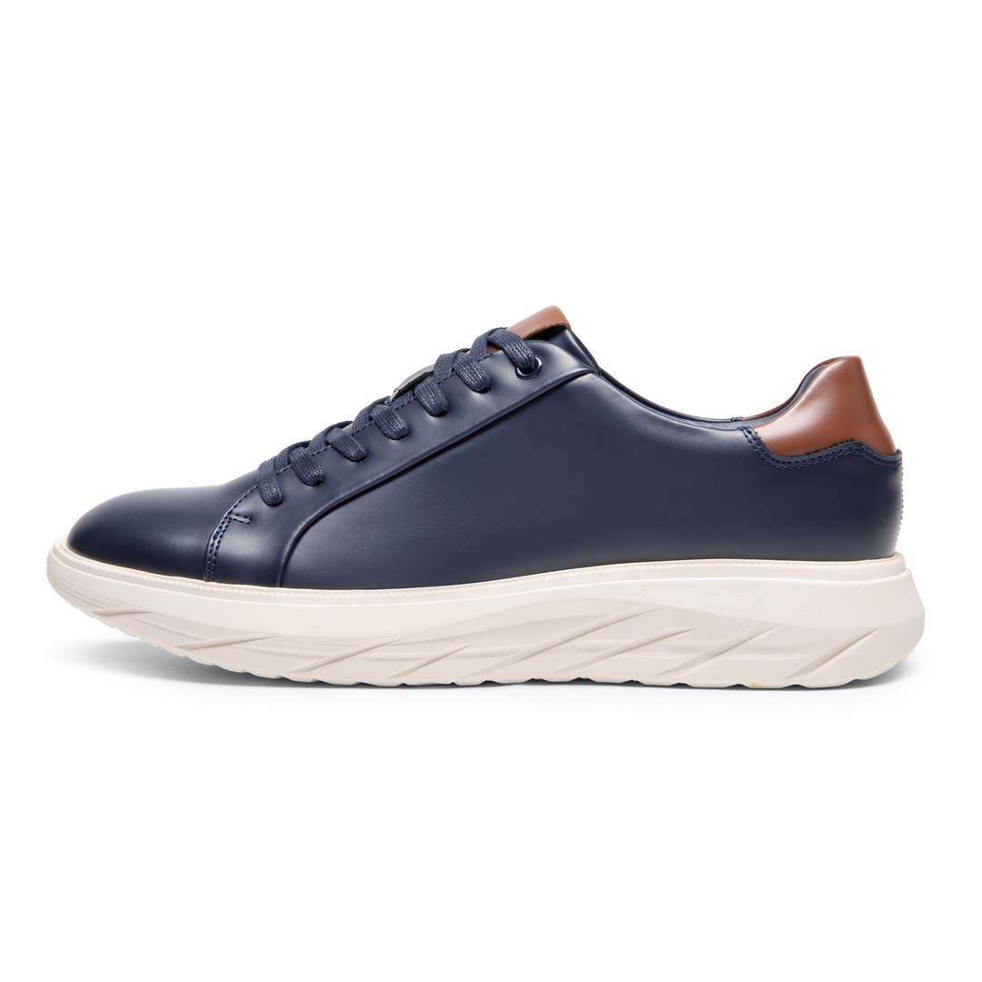 Men's Vegan Leather Casual Dress Sneakers