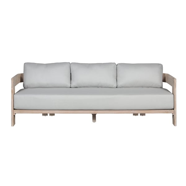 Paradiso Teak Wood Sofa Natural Look