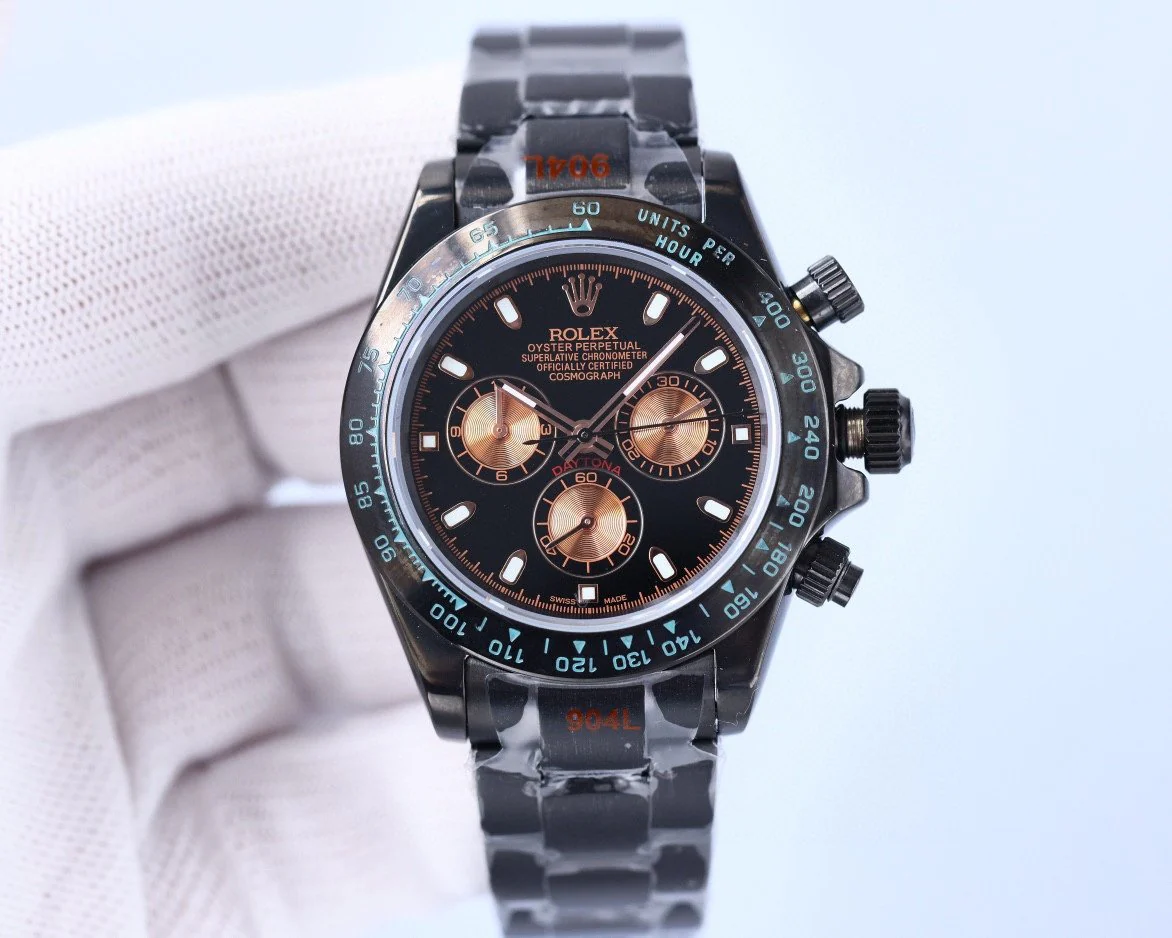 DAYTONA CUSTOM BLAKEN 40MM BLACK CASE