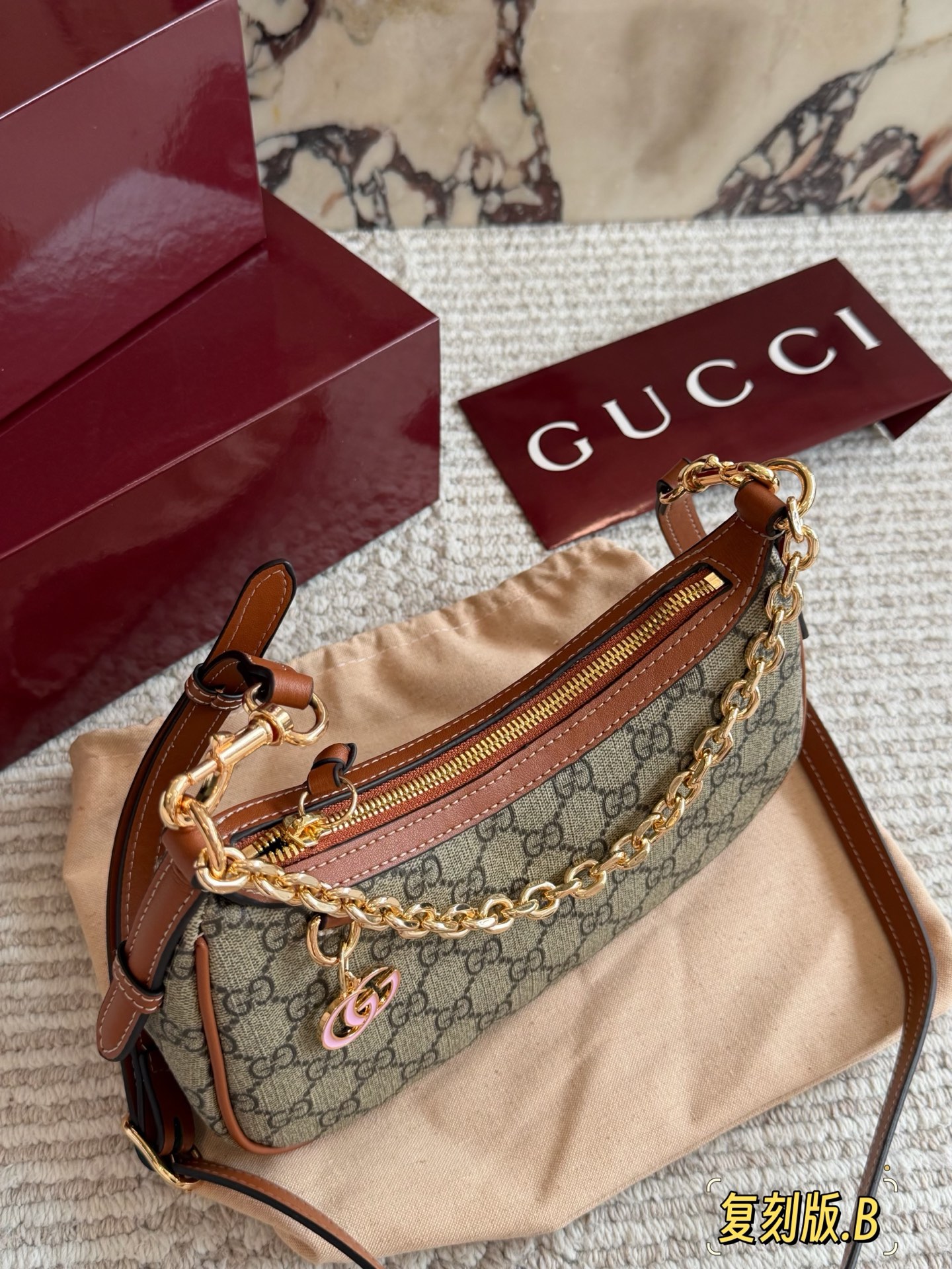 Gucci's new Ophidia monogram mahjong bag - cnluxepick