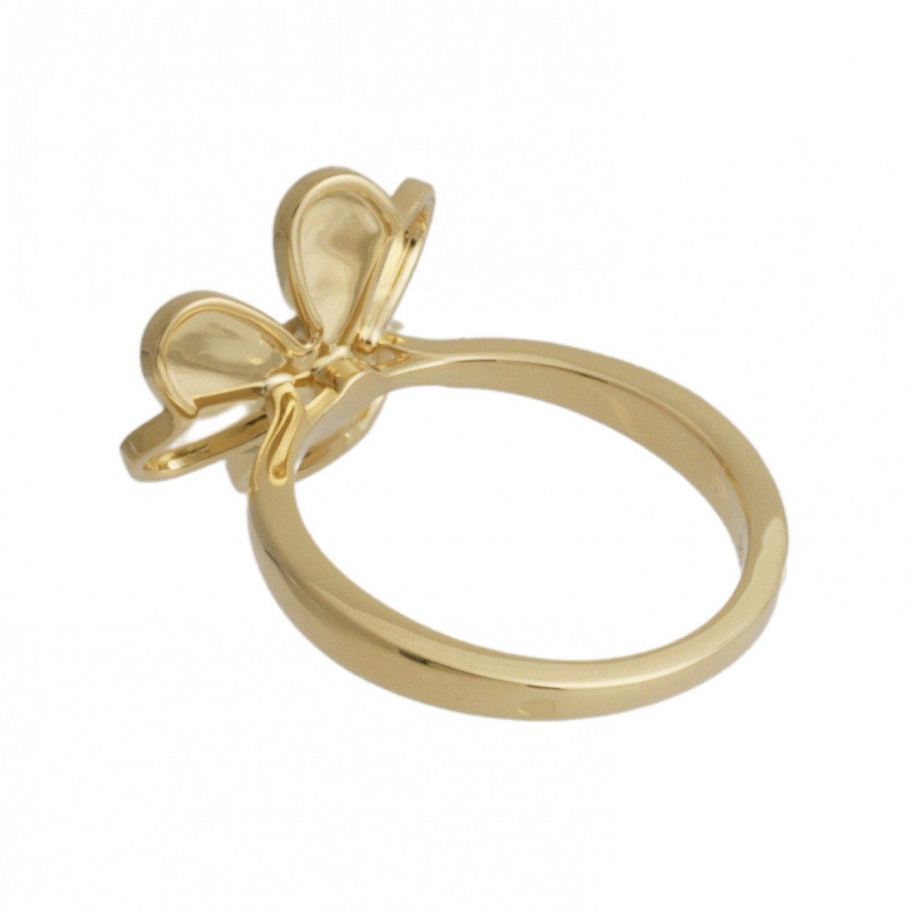 Van Cleef & Arpels Frivole Ring 18K Yellow Gold Diamond ARP2DS00