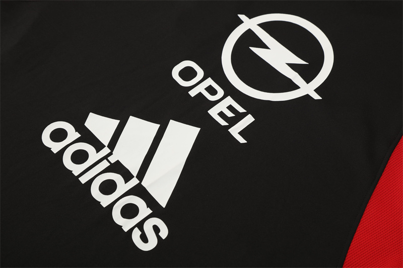 2003/04 AC Milan Retro Short Sleeves Training Jersey - Black 4