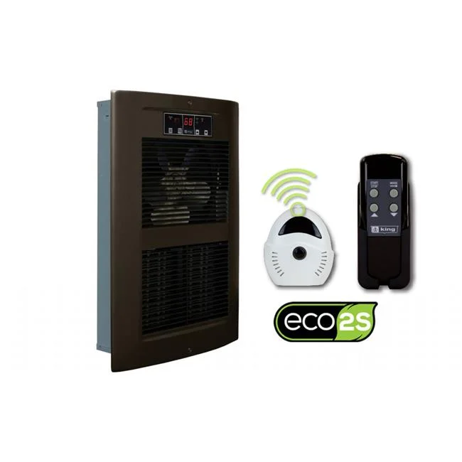 240V 4500W LPW ECO Electronic Wall Heater, Oiled Bronze