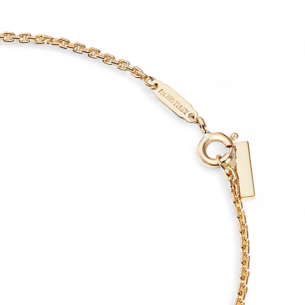 Tiffany & Co. Tiffany T One Circle Necklace 18K Yellow Gold Diamond 72154584