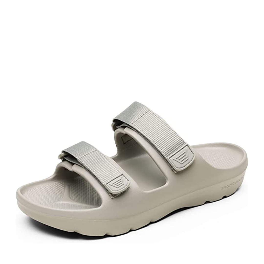 Men's Arch Support Hook Loop Adjustable Slides