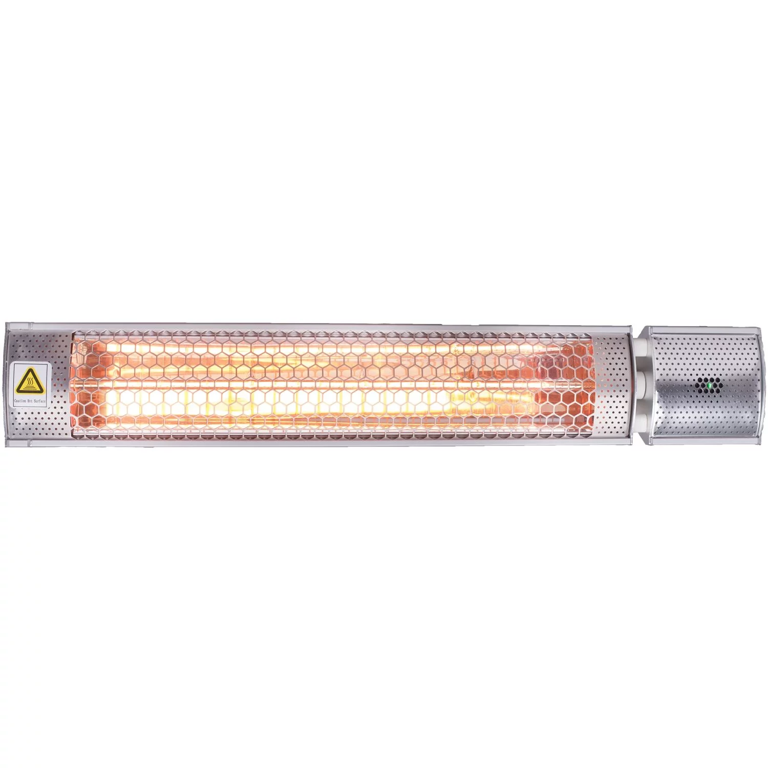 Hanover 1500W 26.5'' Portable Electric Infrared Halogen Heat Lamp with Mounting Bracket and Tri-Pod Stand | Powerful Heating for Outdoor Areas up to 52 Sq. Ft. | Ideal for Porch, Garage, Workshop