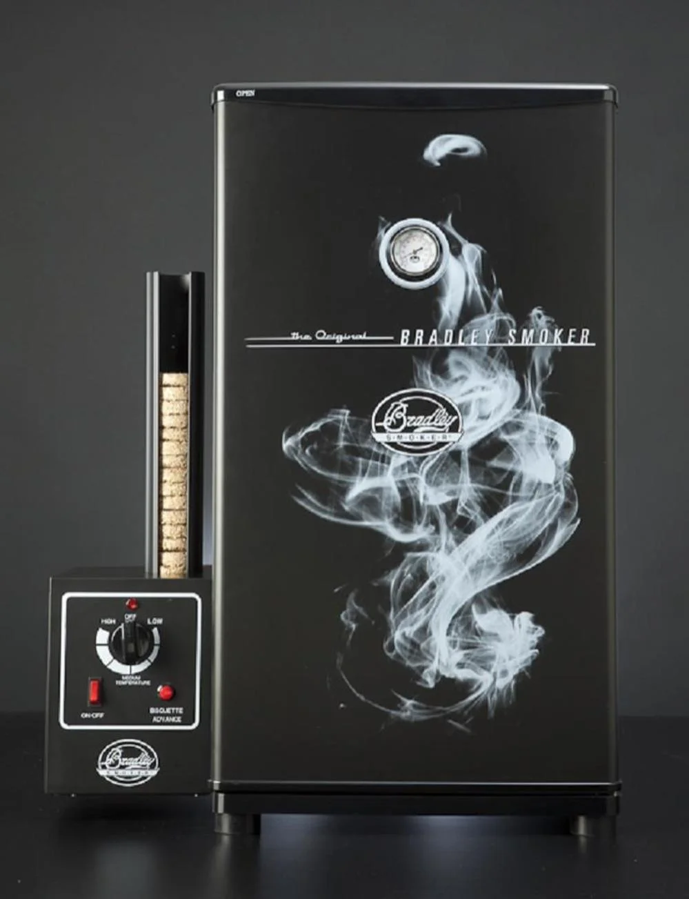 Bradley Original 4 Rack Stainless Smoker Black