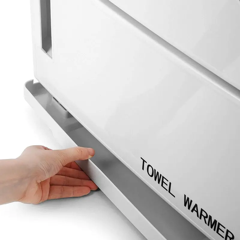 Professional 32L Hot Towel Warmer Cabinet – Spa & Salon-Grade Heater with White Finish