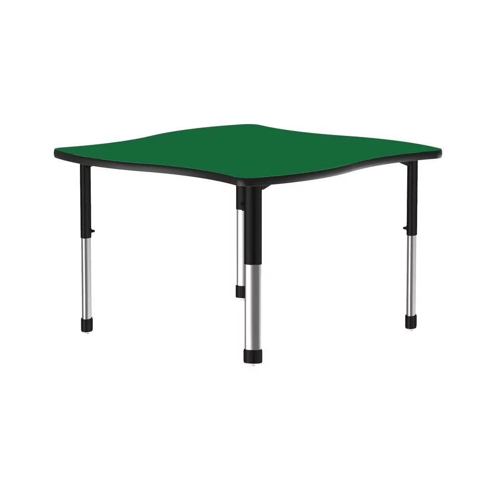 Correll Inc. Deluxe High Pressure Collaborative Desk, 42x42
