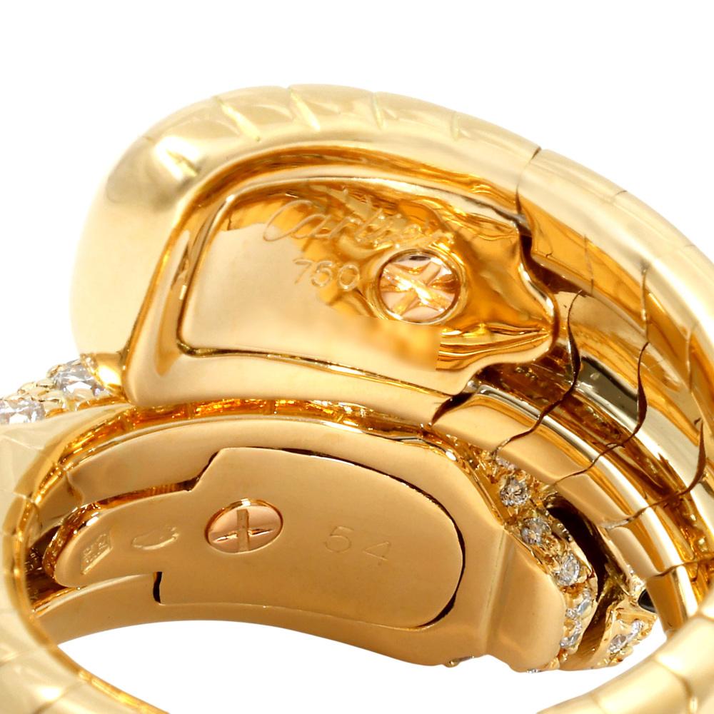 Cartier Panthère Lacalda Ring 18K Yellow Gold