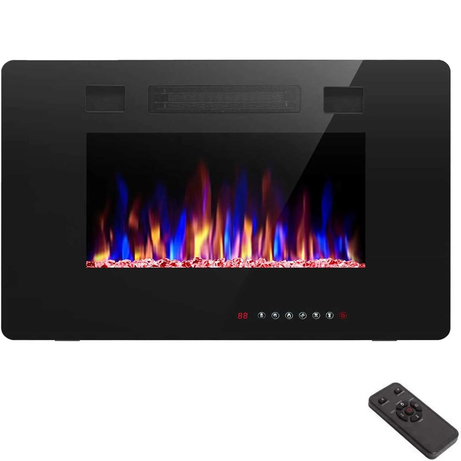 Electric Fireplace Recessed and Wall Mounted,830C3,836C3,842C3,850C3,860C3,868C3