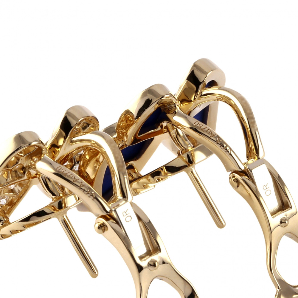 Van Cleef & Arpels De Papillon Earrings 18K Yellow Gold VCARP3DO00