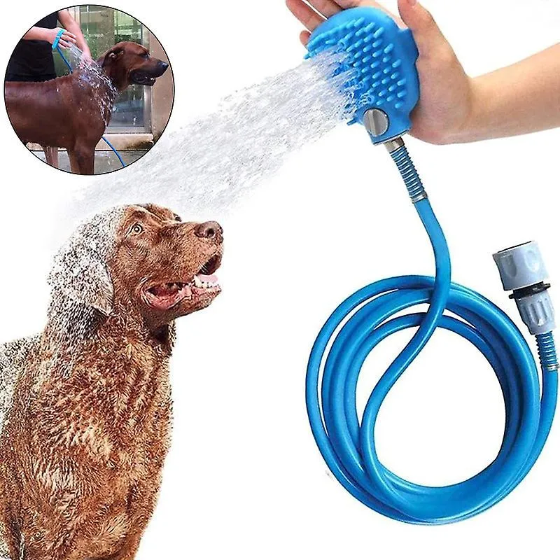 Pet Dog Cat Bathing Cleaner Tools Kit Puppy Cleaning Washing Massage Bath Shower Water Sprayer Pets