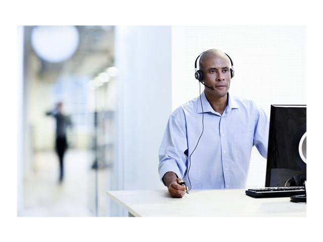 Sennheiser Century SC-660 Binaural NC Headset - Silver