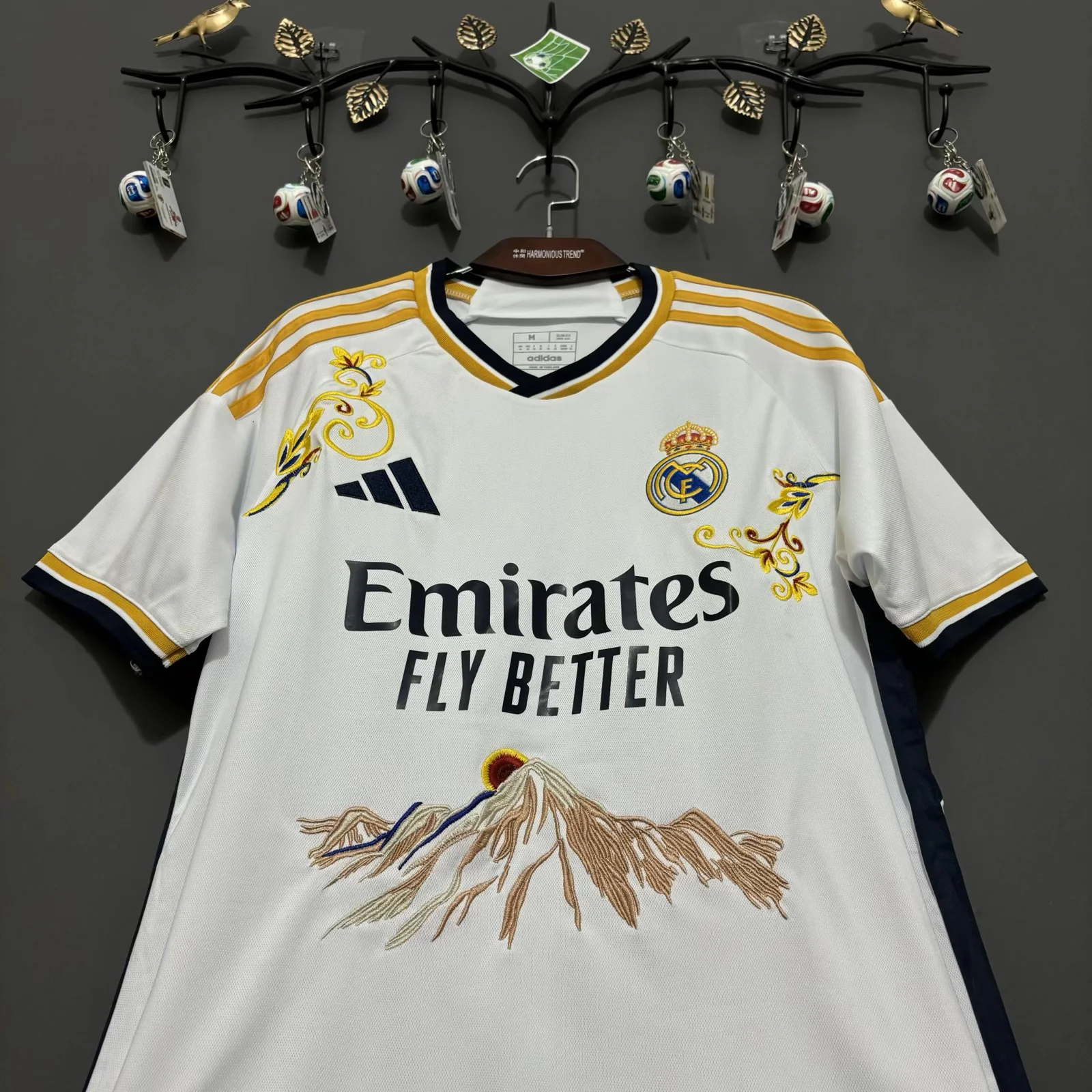 Real Madrid 2023/24 Home Embroidered Jersey S-XXL Fan Version