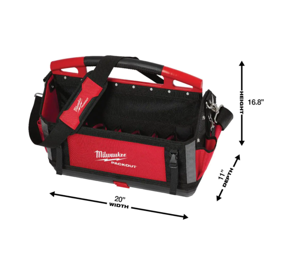 48-22-8320-48-22-6625 20 in.  Tote with 25 ft Compact Tape Measure