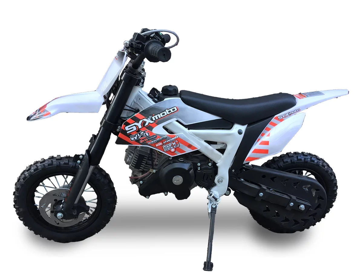 SYX MOTO Tearoff SZ 60cc 4 Stroke Gas Powered Kids Dirt Bike, Electric Start, Red, Brand New