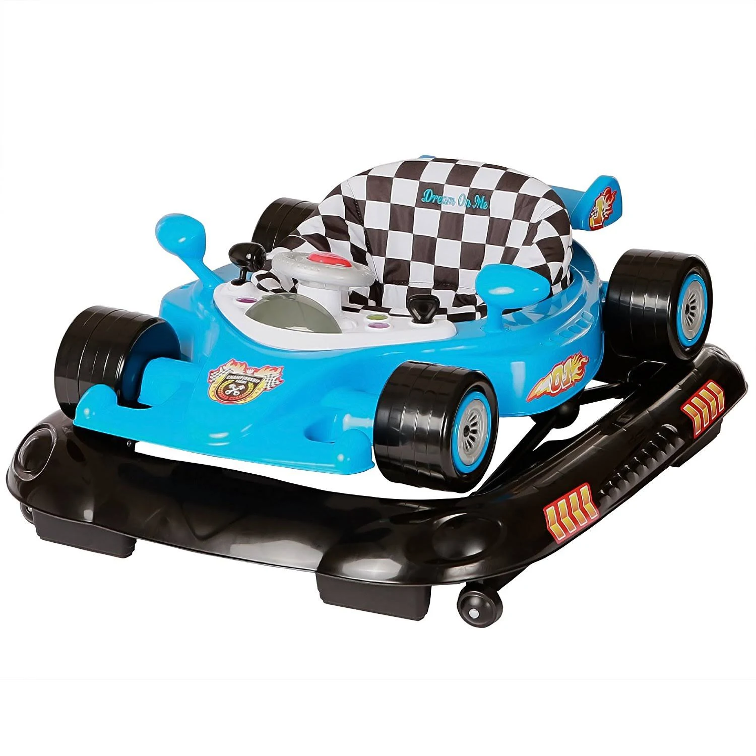 Dream on Me Victory Lane Activity Walker - Blue