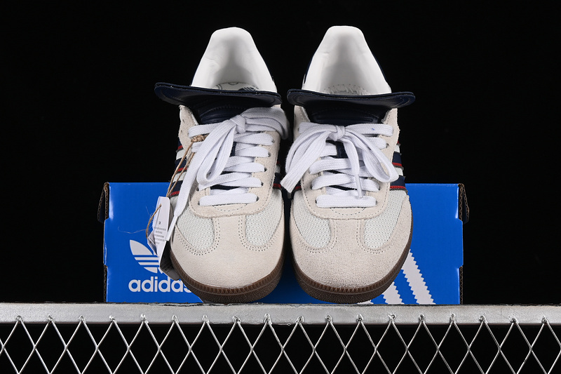Adidas Samba Lt Crystal White/Dark Blue/Gum IE9169