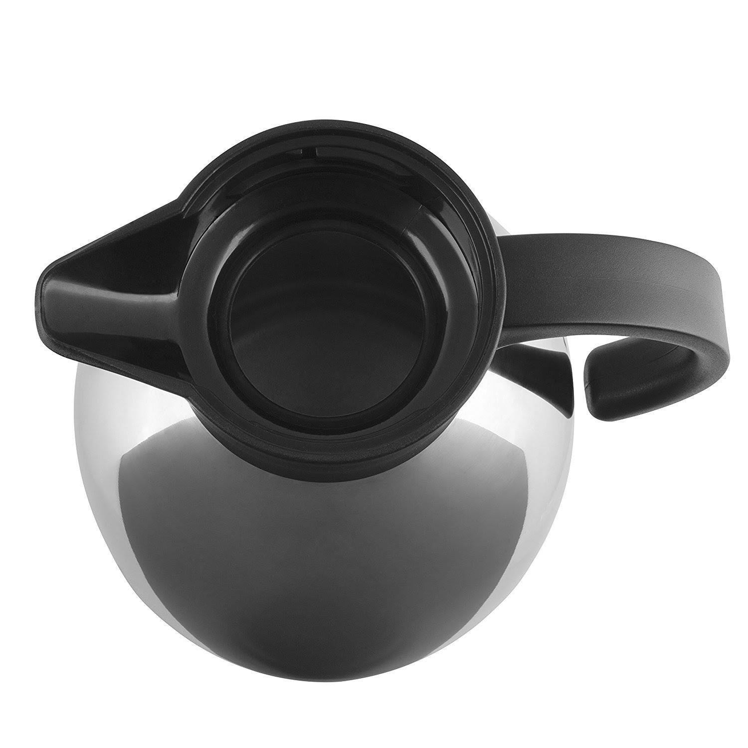 Emsa Konsul Quick Tip Thermos Can 1.8 L Stainless Steel/ Black