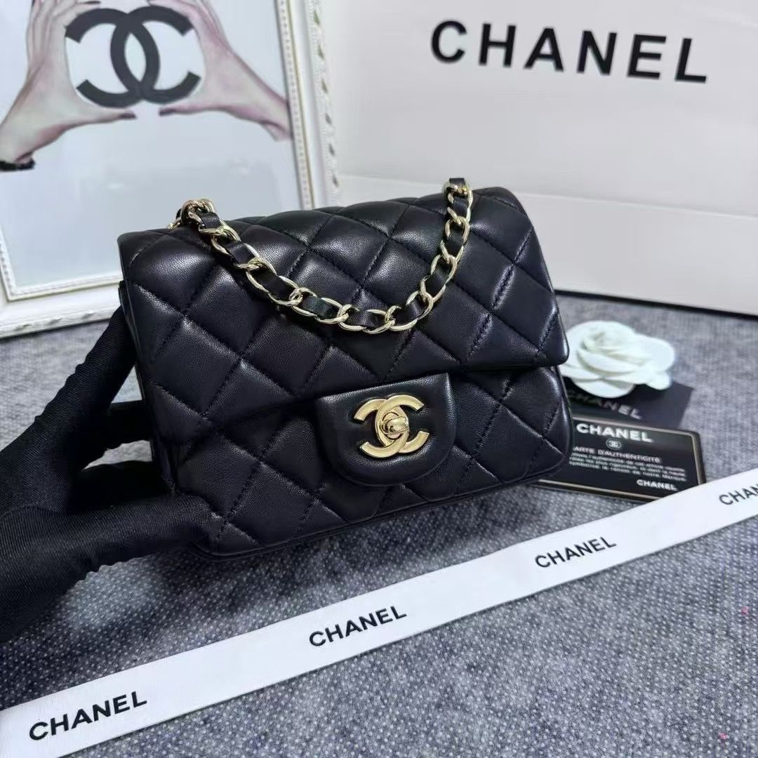 Chanel Mini CF Black